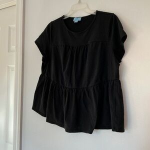 Cece Waterfall Knit Top